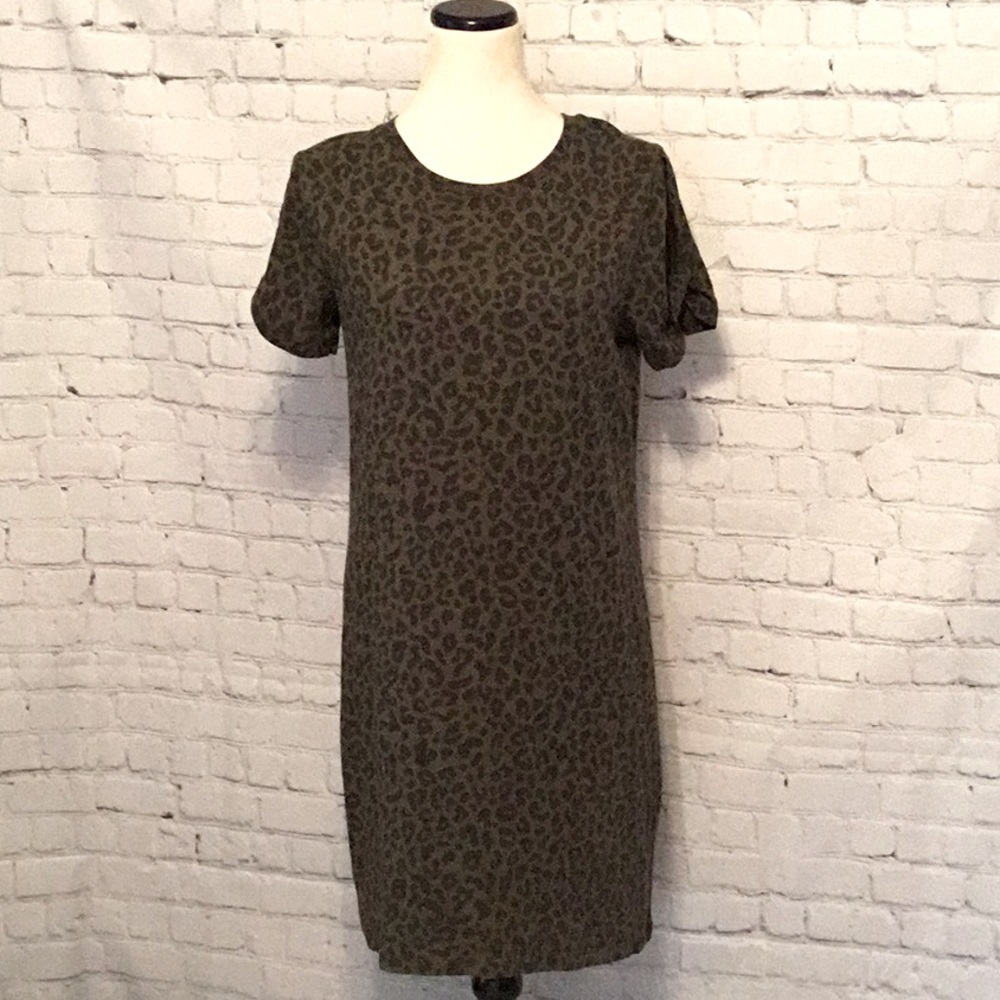 Sanctuary Camo Knit Dress